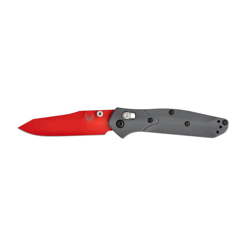 Benchmade - Tactical Knife 945RD-2401 Mini Osborne LE - CPM-S90V - Red - 945RD-2401