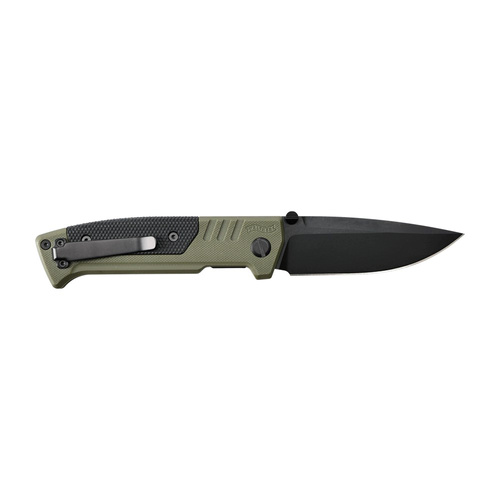 Walther - PDP Spearpoint Folding Knife - D2 - Black/Green - 5.0889