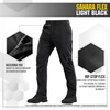 M-Tac - Tactical Pants Sahara Flex Lite - Black - 20064002
