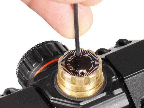 Leapers - Red Dot UTG DS3840 4.0'' 30 mm - 4 MOA - Black - SCP-DS3840W