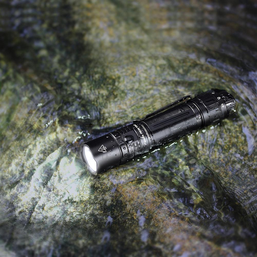 Fenix - LED Tactical Flashlight with Rechargeable Battery - 5000 mAh - 3000 lm - PD36 Tac