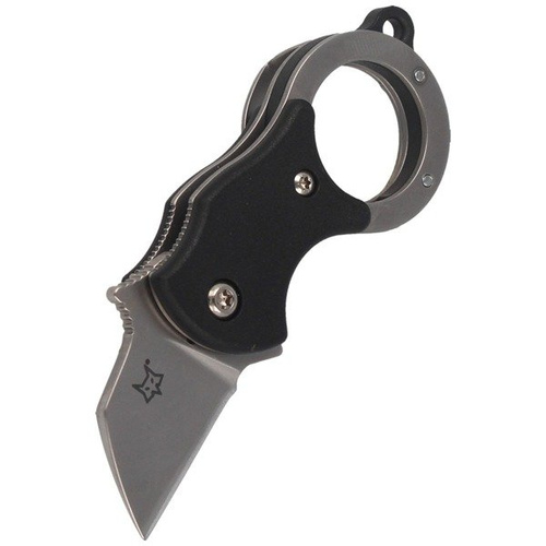 FOX - Mini-TA Folding Knife - Black Nylon - FX-536