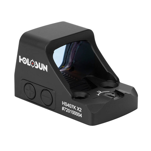Holosun - Collimator HS407K Open Reflex SubCompact Pistol Sight - Black - HS407K X2