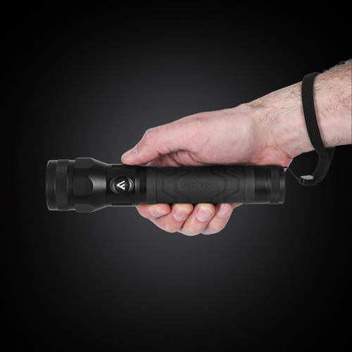 Mactronic - Handheld Flashlight Patrol RX - 2000 lm - Programmable - Black - THH0056