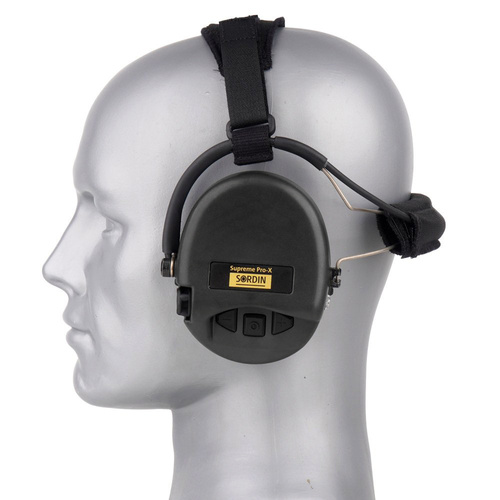 Sordin - Supreme® Pro-X Active Hearing Protectors - Neckwear - Black - 76302-X-02-S