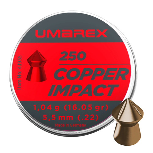 Umarex - Airgun Diabolo Pellet Walther Cooper Impact - 5,5 mm - 250 pcs - 4.1935