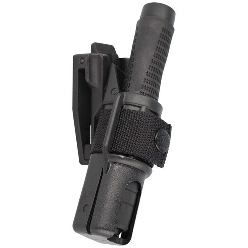 ESP - Hardened expandable baton with holder - 16" - Ergonomic handle - Black - ExB-16HE BLK BH-54