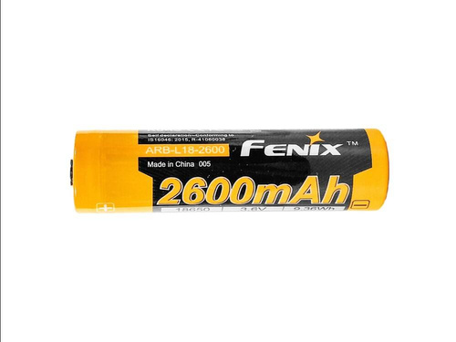 Fenix - 18650 2600mAh 3,6V Li-ion Battery - ARB-L18-2600
