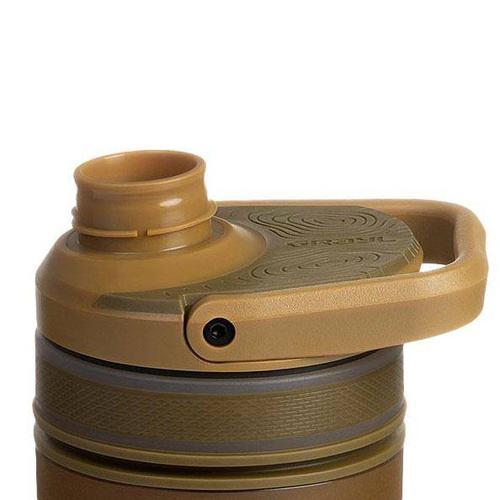 Grayl - UltraPress water filter bottle - 500 ml - Brown - 500-CBN