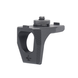 Kruk - Handstop Grip for M-LOK Rail - Aluminum - Armor Black - CRC9042