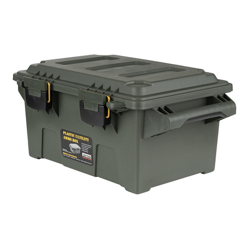 Fosco Industries - Utility Ammo Box Compact - 18.5 L - Polymer - Green - 465204