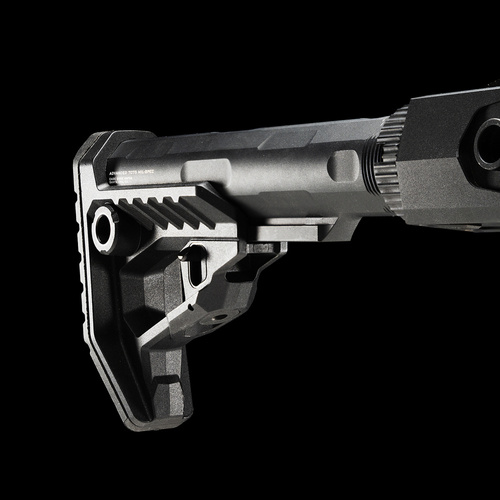 Strike Industries - Strike Polymer Pit Stock Lightweight Minimalist Buttstock - Black - SI-STRIKE-POLY-PIT-BK