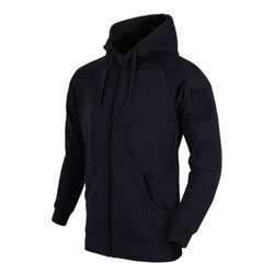 Helikon - Urban Tactical Hoodie® Lite - FullZip - Black - BL-ULF-CB-01