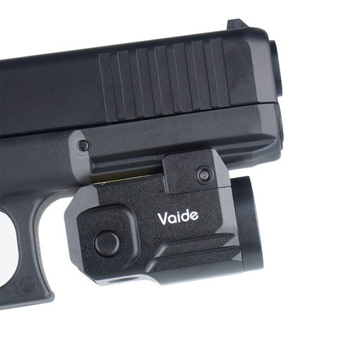 Vaide - Weapon LED Light Scrapper Subcompact Pistol - 500 lumens - Black - VAPL-01
