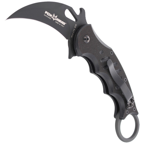 FOX - Folding Knife Karambit - Hawkbill - Black - 479