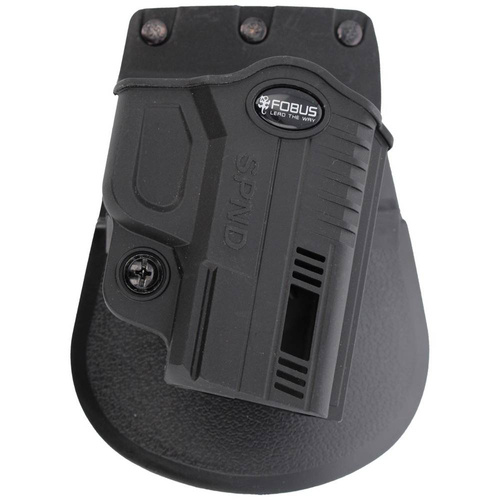 Fobus - OWB Holster HS Product, Springfield: XDS 3.3 and 4 - Roto Flipper - Right - Black - SPND RT