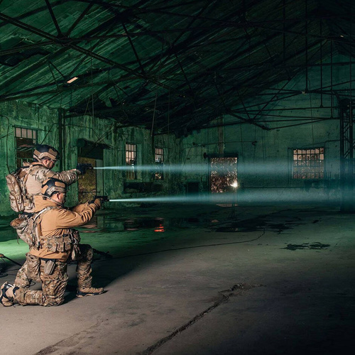 Olight - Valkyrie Turbo PL Weapon Flashlight - 800 lm - Picatinny - Black - PL Turbo Valkyrie