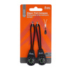 SOL - Zipper Pull Compass - 2 pcs - 0140-0020