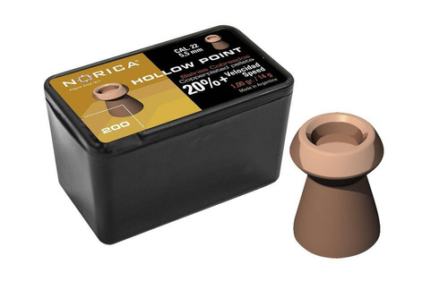 Norica - Hollow Point Airgun Pellets - 5.5 mm - 200 pcs. - 198.00.004