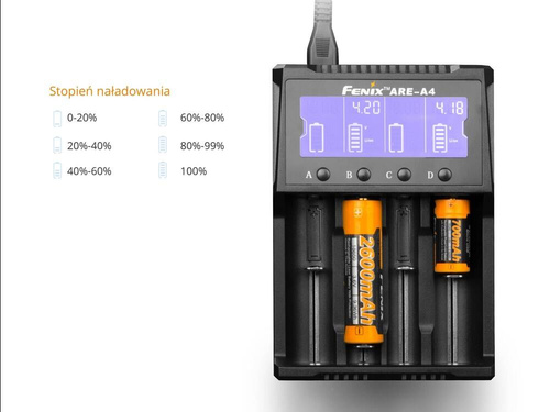 Fenix - ARE-A4 Multifunctional Battery Charger