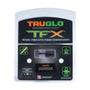 TruGlo - TFX Tritium-Fiber Optic Aiming Instruments - Glock 17/19 - Low Profile - White Perimeter - TG13GL1A