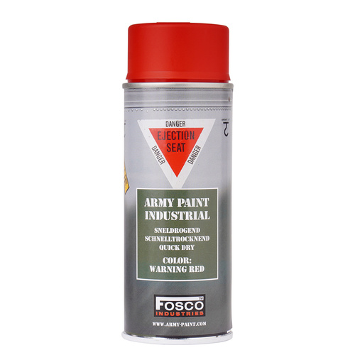 FOSCO - Camouflage Paint - Warning Red - WARN-RED
