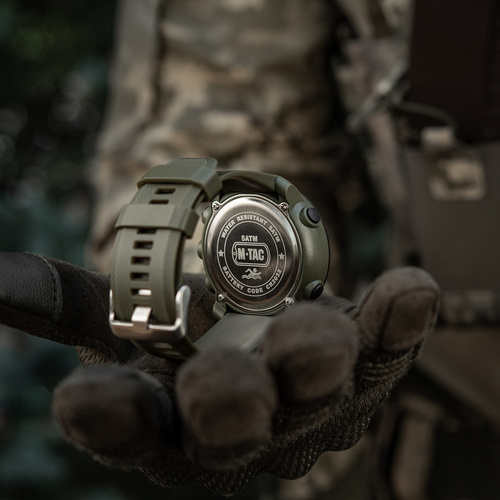 M-Tac - Tactical Watch with Compass 2095 - Green - 50009001