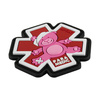 M-Tac - Paramedic Teddy Bear Patch - 3D PVC - White/Red - 51348343