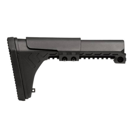 UTG - Fixed Stock for AR15 Pro® Ops Ready S5 - Black - RBUS5BMS-A