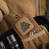 M-Tac - Laser cut Valknut square patch - Black / Coyote - 51162502