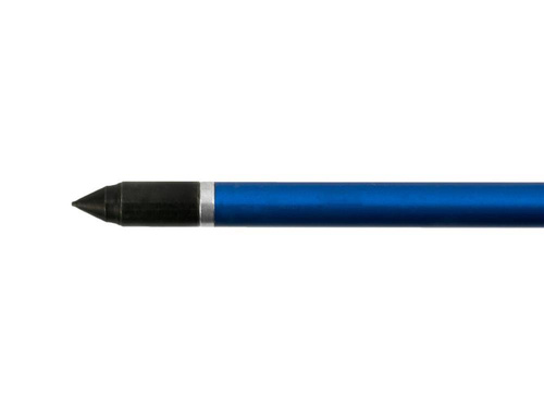 Poe Lang - Aluminum Arrow - 30" - Sharp Disc Tip - Blue - D-016AK