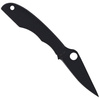 Spyderco - Knife Grasshopper - Black Blade Plain - Black - C138BKP