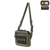 M-Tac - Admin Bag Elite Shoulder Bag - Ranger Green/Black - 10176023