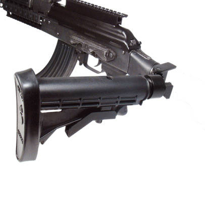 UTG - Side Folding Stock Adaptor for AK 47 - Mil-Spec - Black - TL-K7FAD01