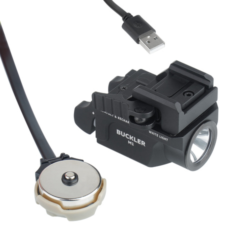 Armytek - Tactical Weapon Flashlight Buckler M1 - Picatinny QD - White Light - F09301C