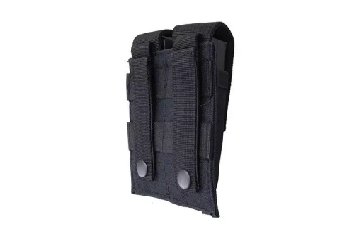 GFC Tactical - Double Pistol Magazine Pouch - MOLLE - Nylon - Black - GFT-19-001406