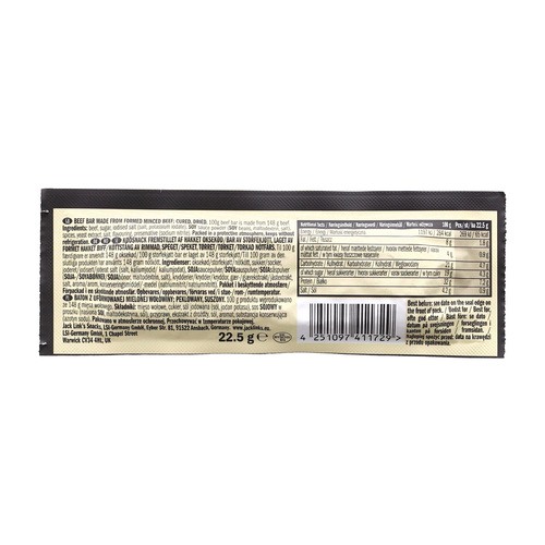 Jack Link's - Dried Beef Protein Bar - Classic - 22.5g - 10000031555
