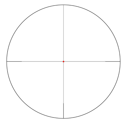 Vector Optics - LPVO Scope Forester 1-5x SFP - 30 mm - G4 Fiber - Black - SCOC-54