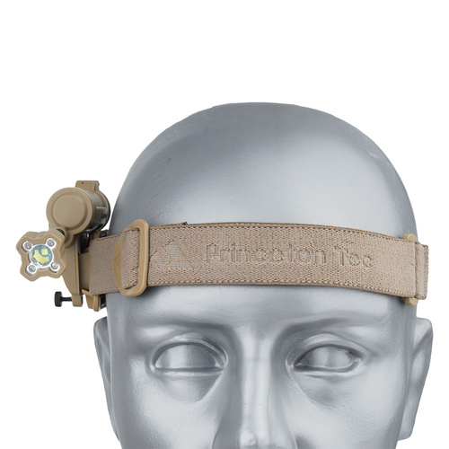 Princeton Tec - Helmet Flashlight LED Charge X - 100 lm - RGB - IR - Tan - C23-TN