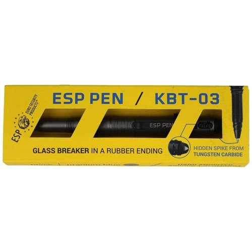 ESP - Tactical Pen with glass breaker - Titanium Blue - KBT-03-T