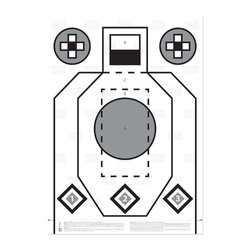 Helikon - RXQT - Rifle Excercise/Qualification Target - RT-RXQ-PA-20