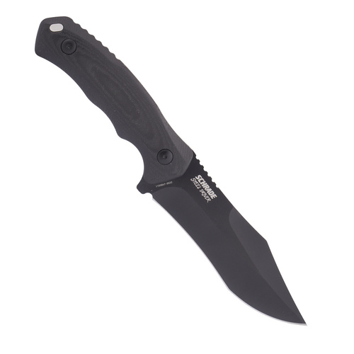 Schrade - Steel Driver Fixed Blade Hunting Knife - Black - 1182618