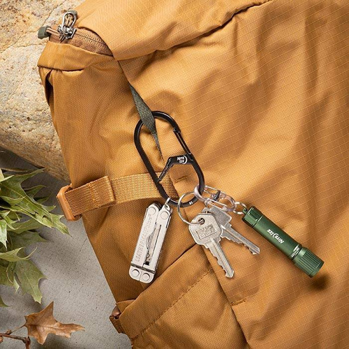 Nite Ize - G-Series™ #2 Dual Chamber Carabiner - Steel - Silver -GS2-11-R6