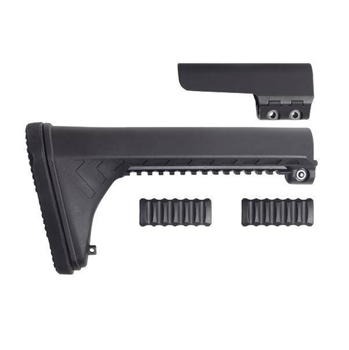 UTG - Fixed Stock for AR15 Pro® Ops Ready S5 - Black - RBUS5BMS-A