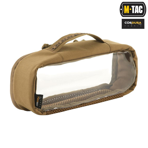 M-Tac - Elite Medium Transparent Pouch - Medium - Coyote - 10147005-M