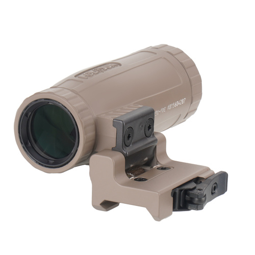 Holosun - Magnifier 3x HM3X - Flip & Picatinny QD - FDE - HM3X FDE