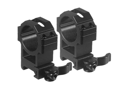 Leapers - Two-piece Scope Mount UTG® Max Strength - High - Weaver / Picatinny - 30 mm Tube - RQ2W3224 