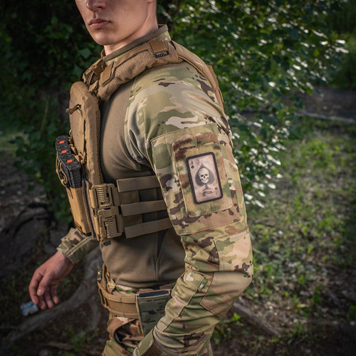 M-Tac - Patch Ace of Spades - Morale Patch - Black / Coyote - 51101005