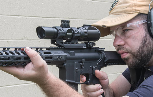 UTG - 1-8X28 AccuShot Tactical MRC Scope - SCP3-18IEBG4