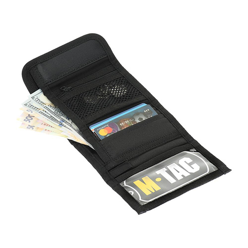 M-Tac - Elite Gen.II Wallet - Velcro - Black - 20424802